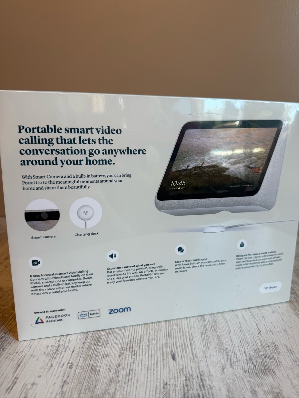 Facebook Portal Go 10” - Picture 2 of 2